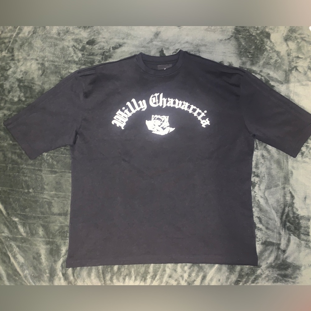 adidas Originals x Willy Chavarria graphic-print crew neck T-shirt.